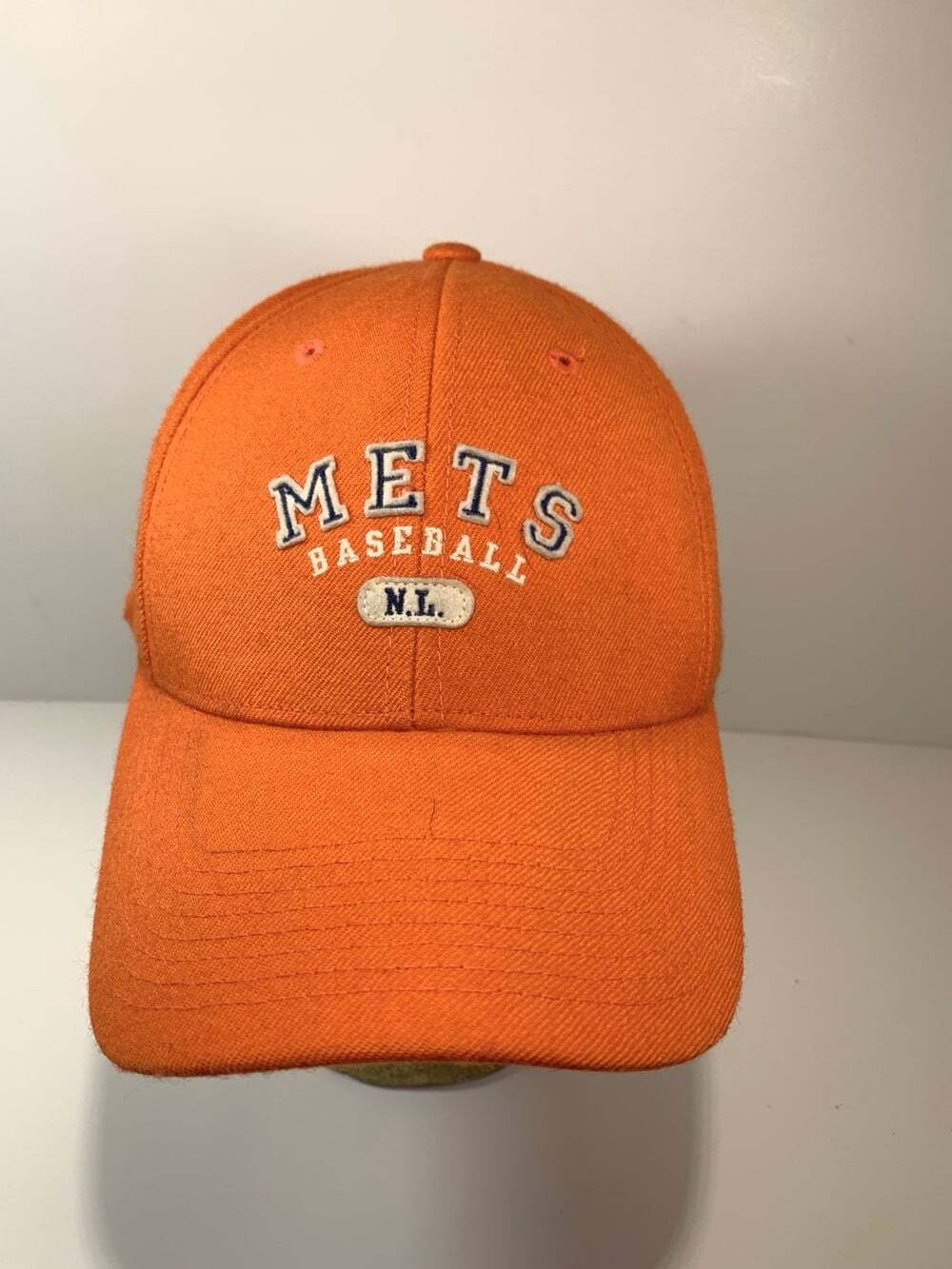 New York Mets Nike Team MLB Baseball Wool Orange StrapBack Hat Cap
